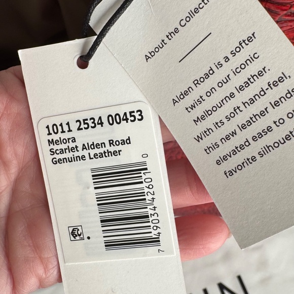 Brahmin Melora soft red croc, slouchy tote, shoulder bag - Picture 7 of 12